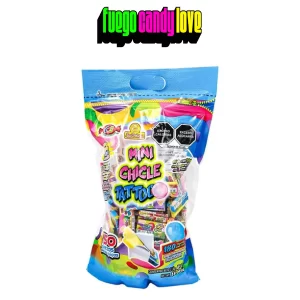 Mini Chicle Tattoo Bolsa 150 Pzs