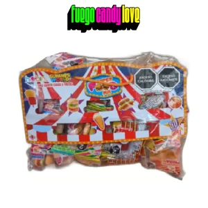 Gomitas Super Food Mix Hubin Gummys World 50 Pzas