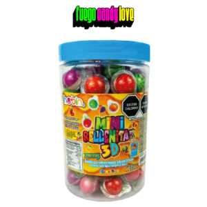Hubin mini frutas Rellenitax 3D 100 pz