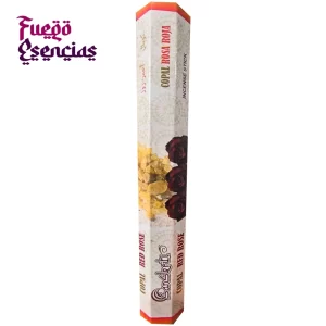 Incienso Sanskriti Copal y Rosa roja 20 varitas