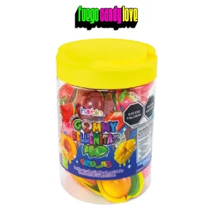 Gummy Rellenitax 3D frutitas
