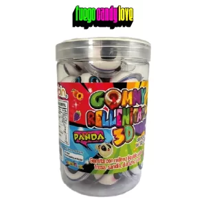 Hubin Panda Gommy Rellenitax 3D 30pz
